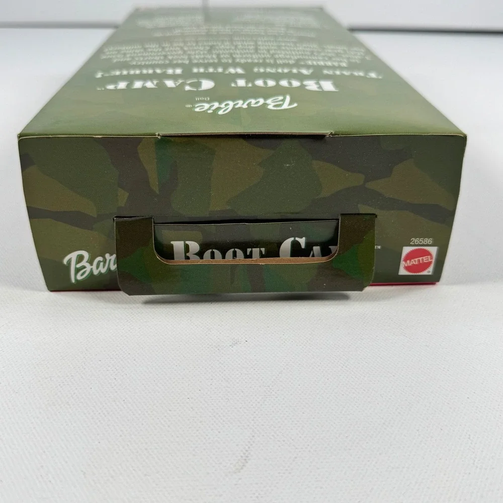 Barbie Boot Camp Doll 1999 Mattel 26586 AAFES Exclusive Military Camo NIB